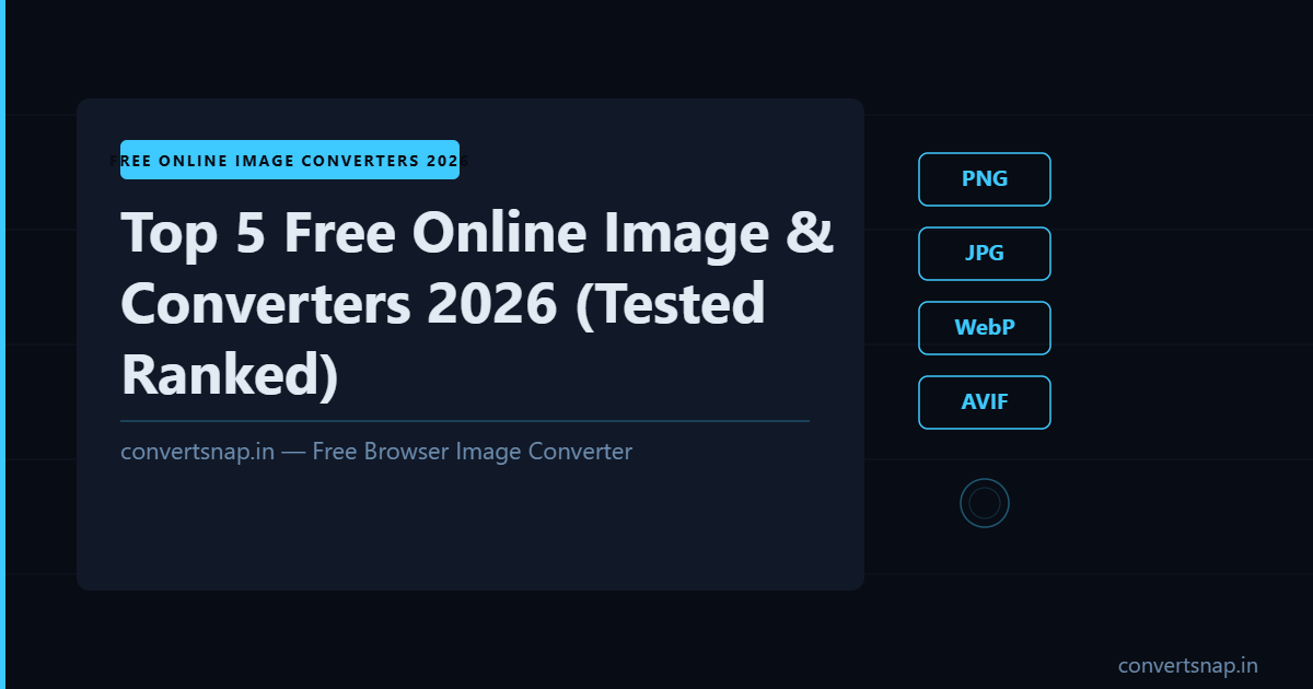 free online image converters 2026
